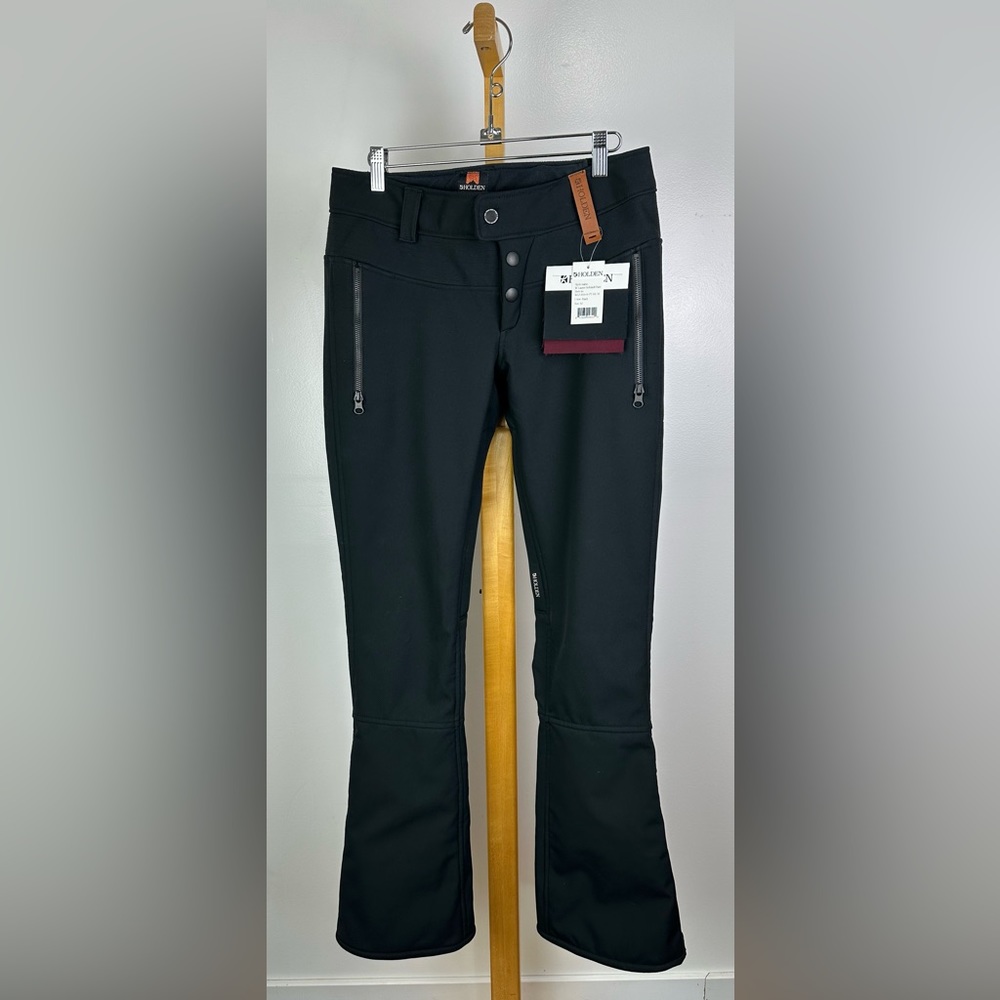 Holden Ski Snow Snowboarding Pants - Lauren Softshell Pant Black - Slim Tall Fit